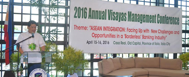 Deputy Governor Nestor Espenilla, Jr., Keynote speaker at the 2016 Visayas Mangement conference in Iloilo City.