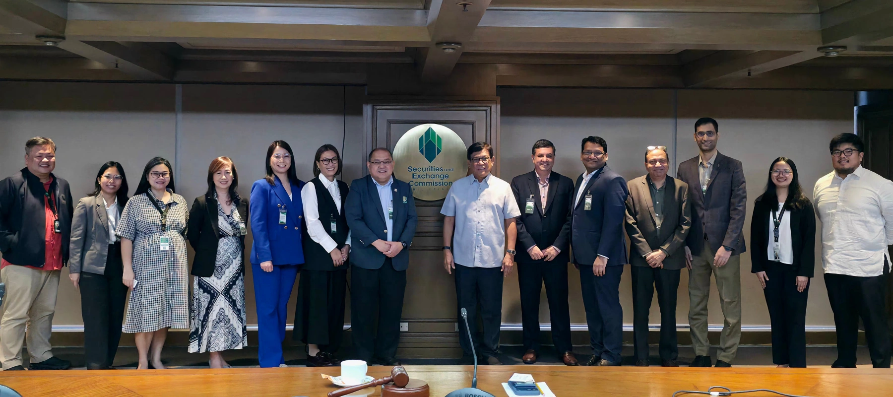 Courtesy Meeting with the Securities and Exchange Commission (SEC)